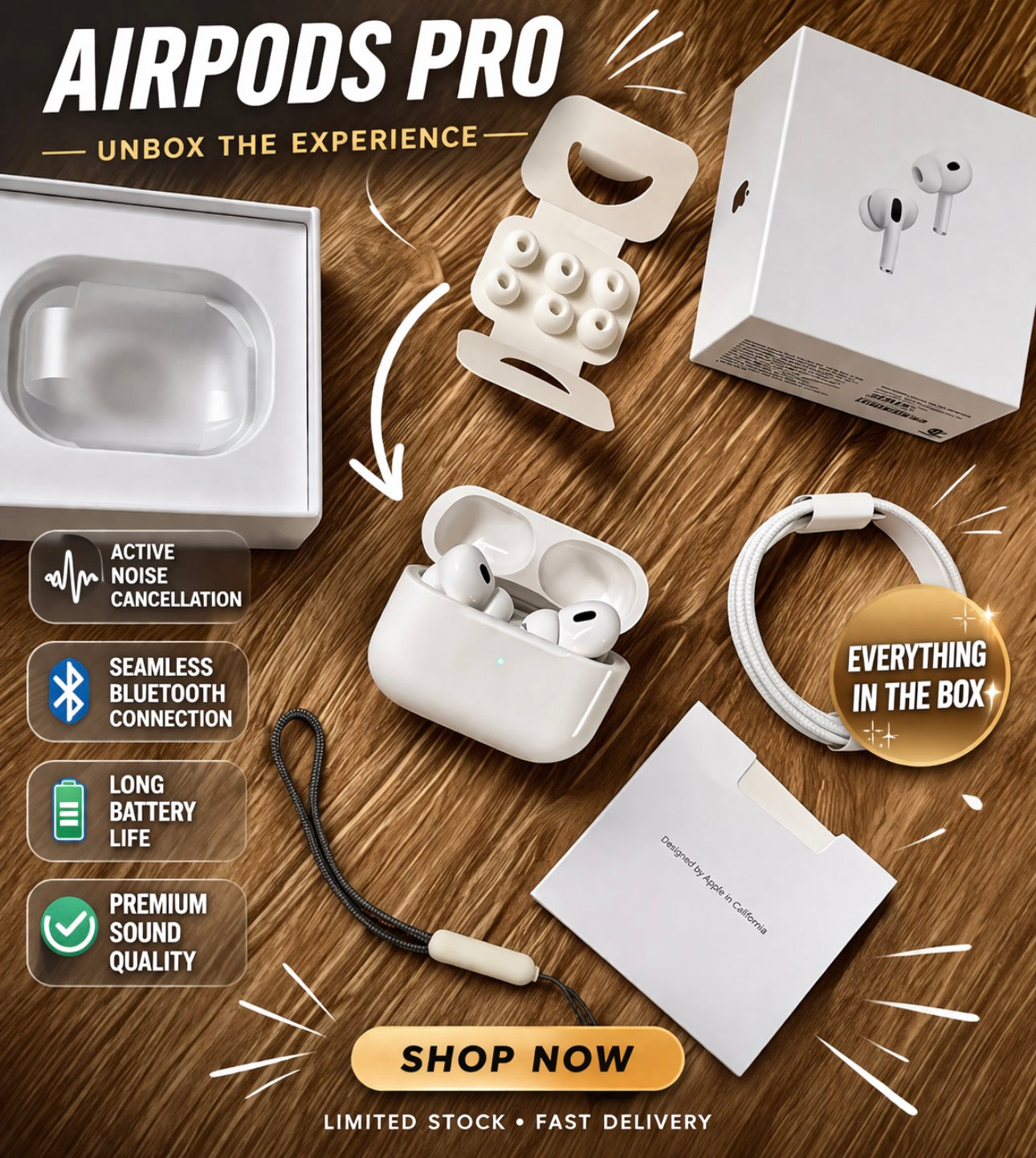 AirPods Pro – Pure Sound, No Limits